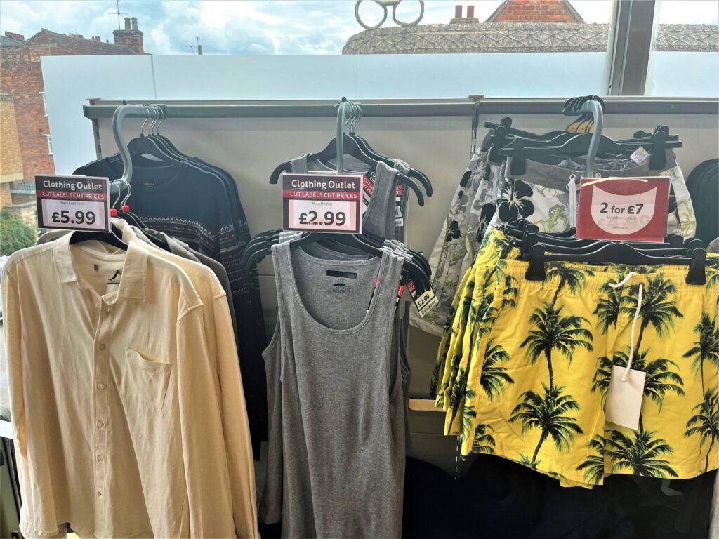 A6 Landscape Reflex Select Sign Holder in Quality Discounts Department Store.