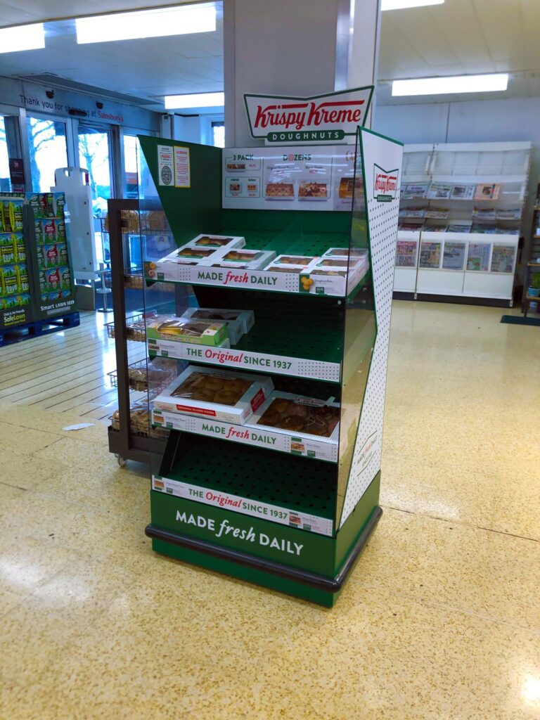 Krispy Kreme Donut Display Unit