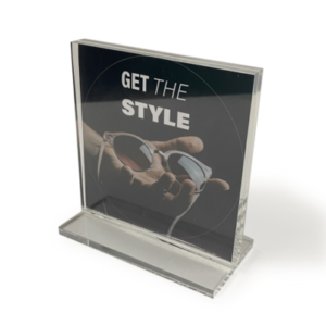 Free standing graphic