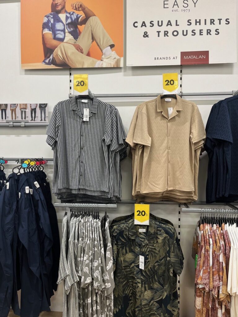 A6 Plastic Graphic Holders in Matalan
